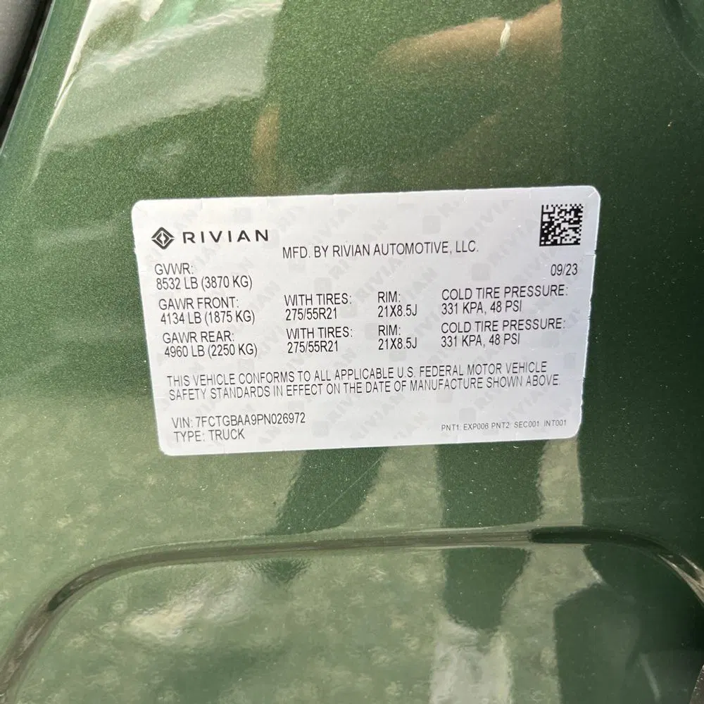 2023 Rivian R1T Adventure Dual-Motor