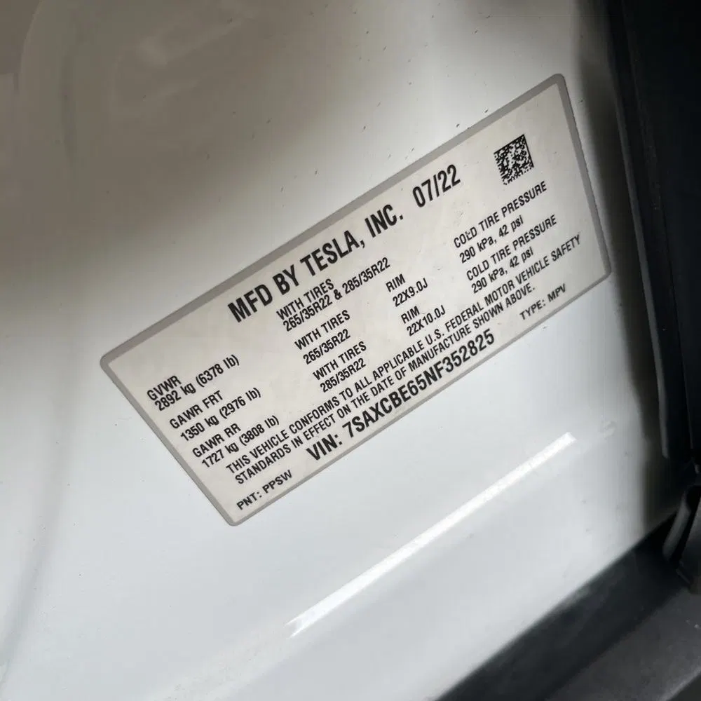 2022 Tesla Model X Plaid