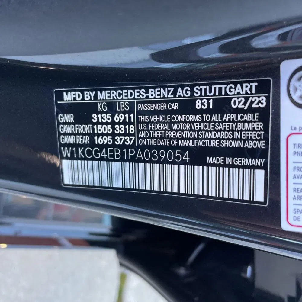 2023 Mercedes-Benz EQS EQS 580 4MATIC