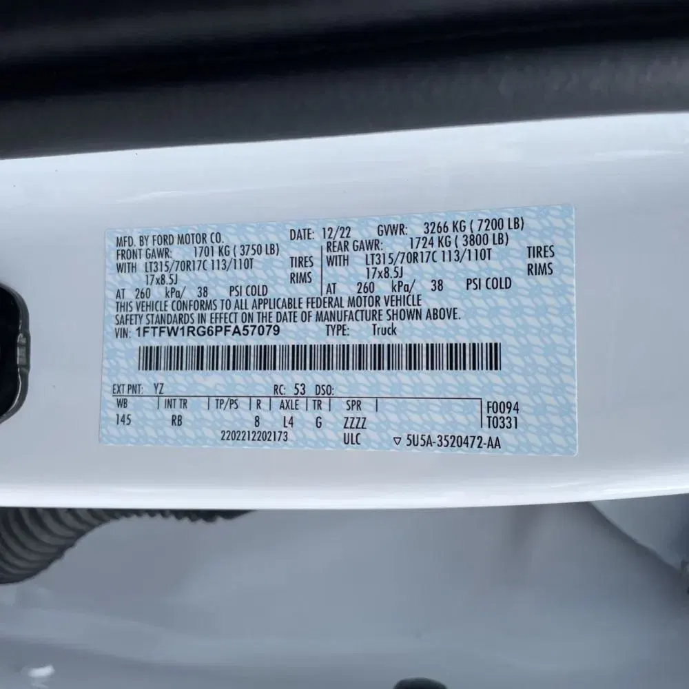 2023 Ford F-150 Raptor