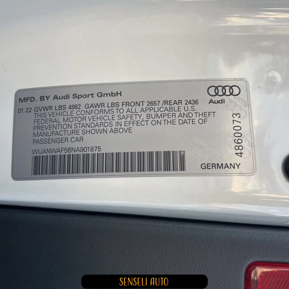 2022 Audi RS 5