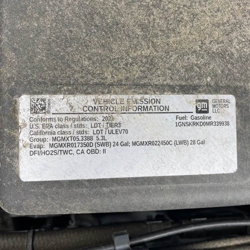 2021 Chevrolet Tahoe RST