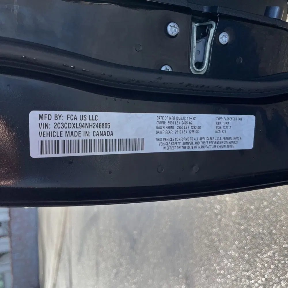2022 Dodge Charger SRT Hellcat Redeye