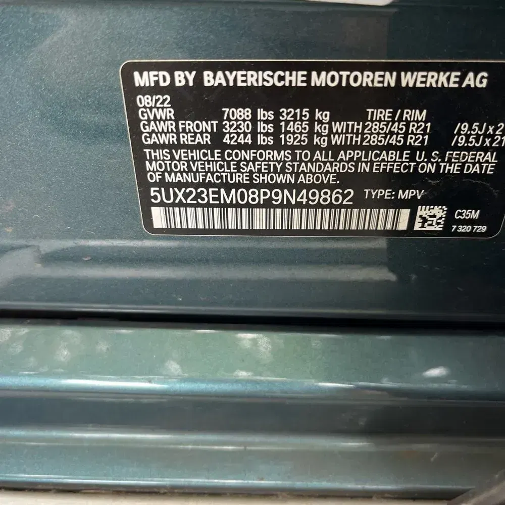 2023 BMW X7 XDrive40i