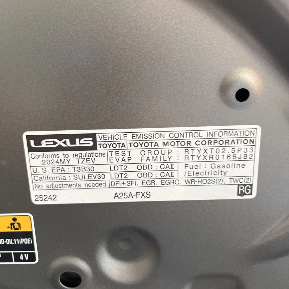 2024 Lexus NX 450h+ Base