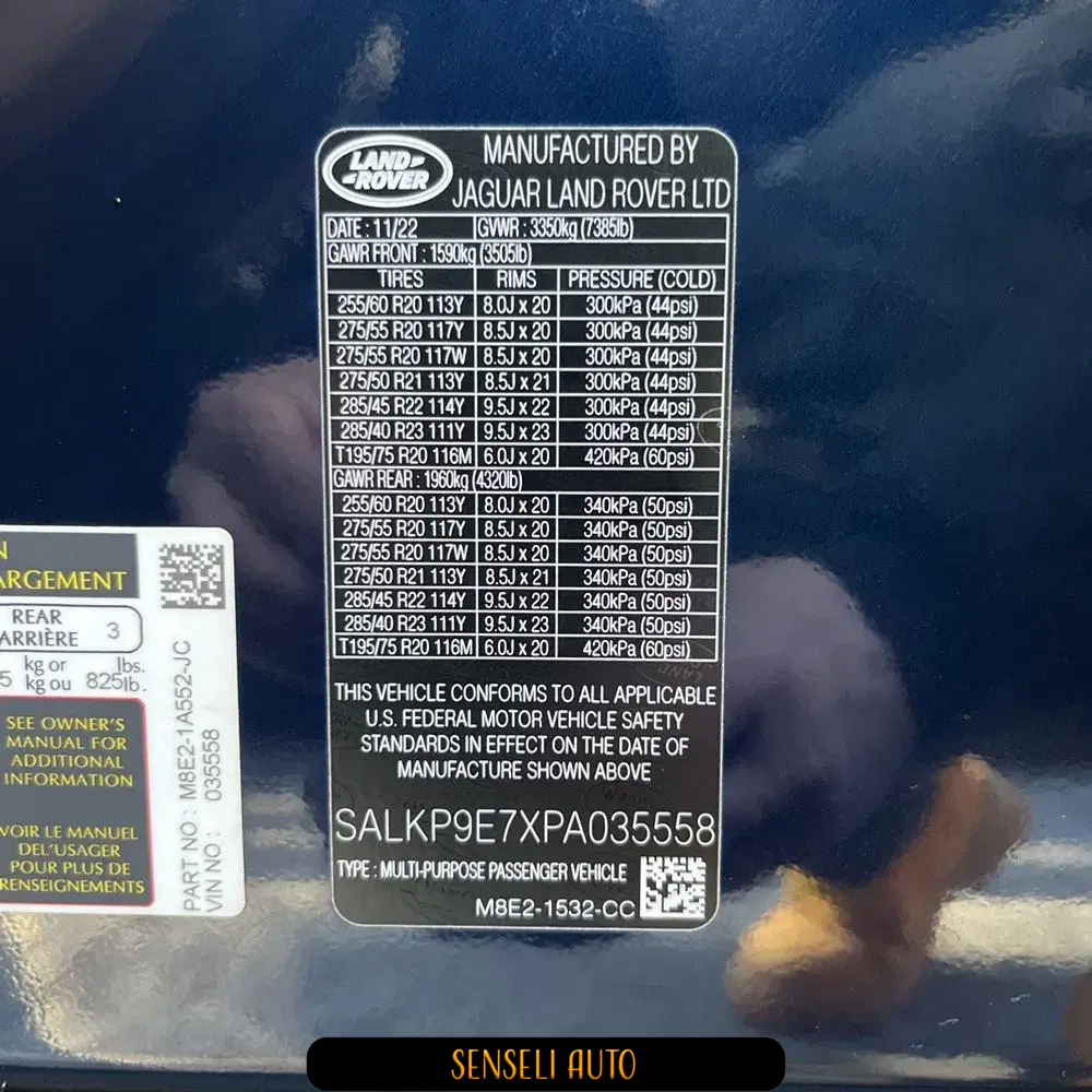 2023 Land Rover Range Rover P530 SE