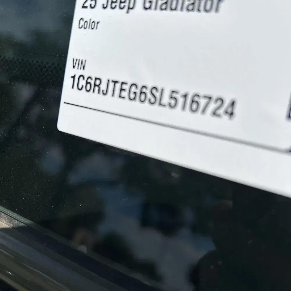 2025 Jeep Gladiator Mojave X