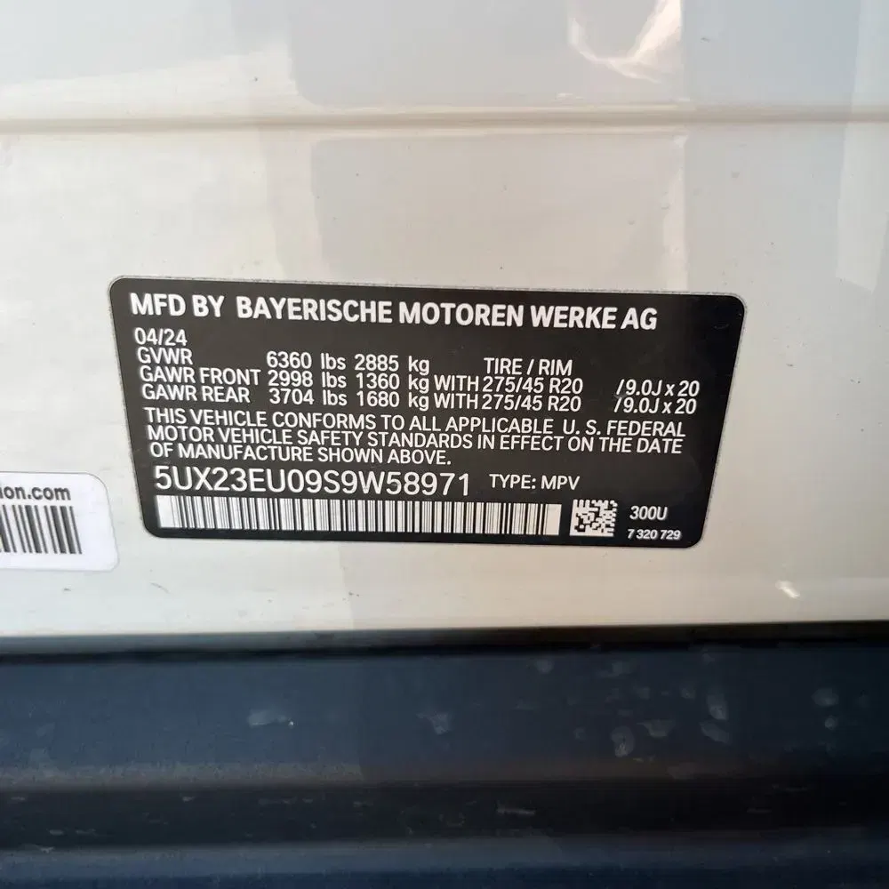 2025 BMW X5 XDrive40i