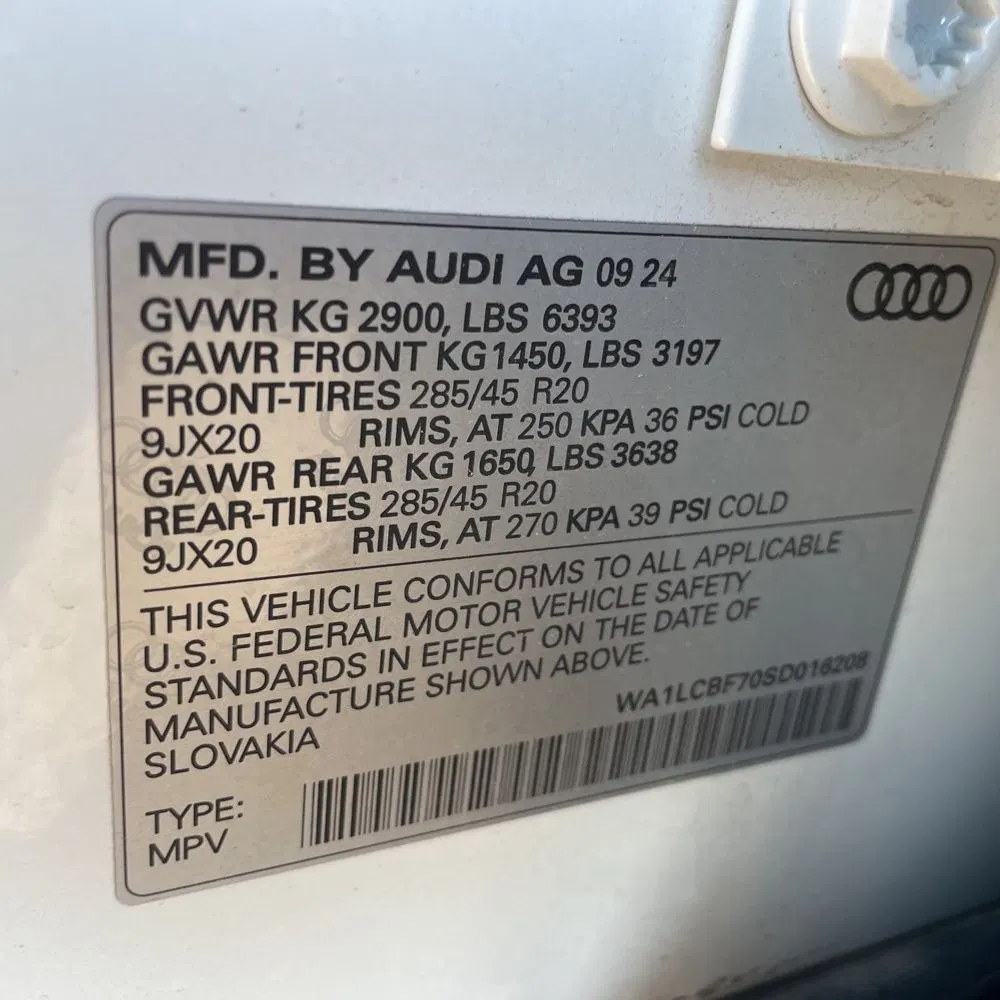 2025 Audi Q7 Premium Plus 45