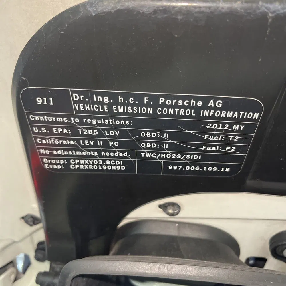 2012 Porsche 911 Carrera