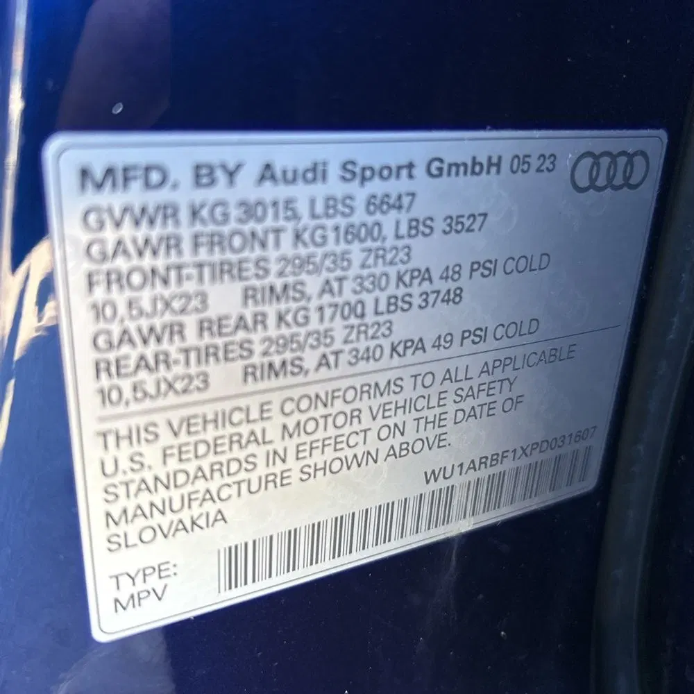 2023 Audi RS Q8
