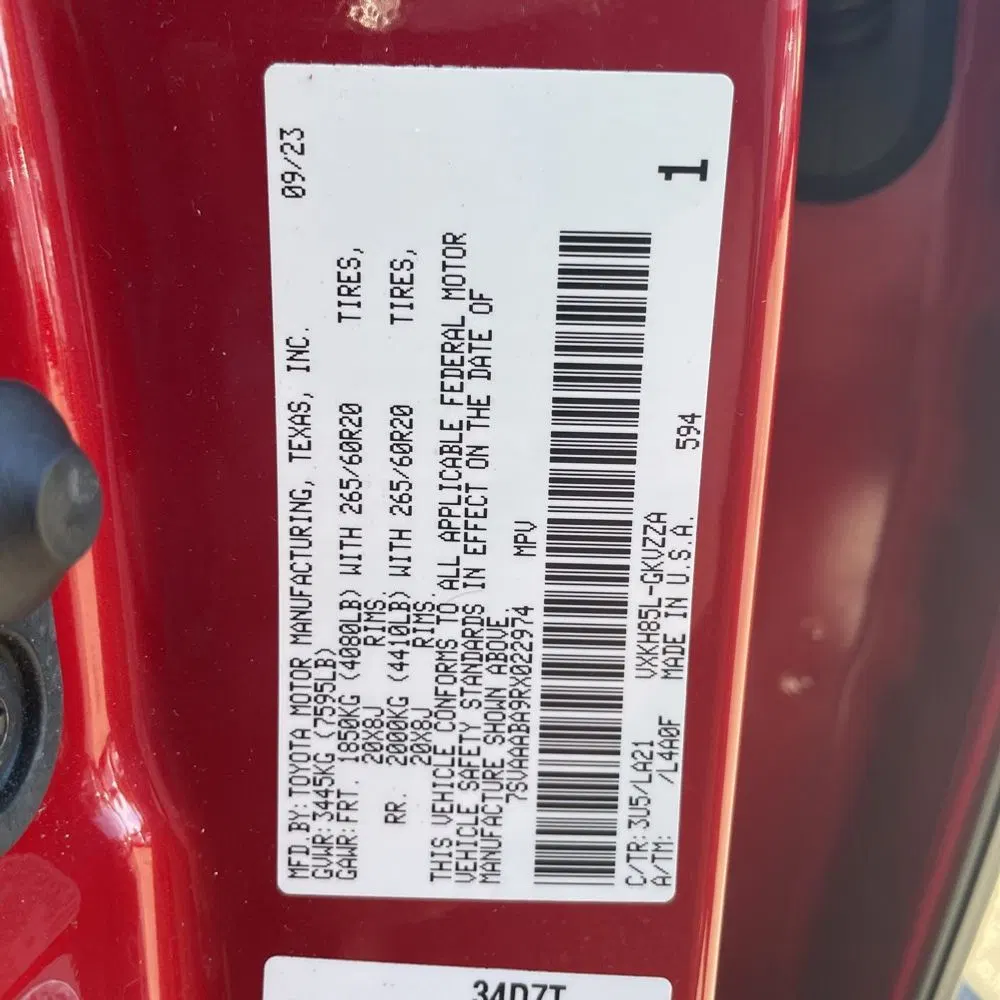 2024 Toyota Sequoia Platinum
