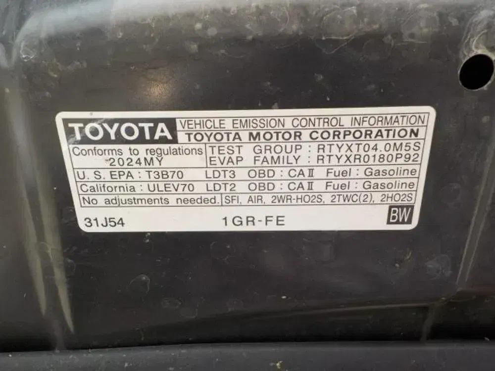 2024 Toyota 4Runner TRD Off Road
