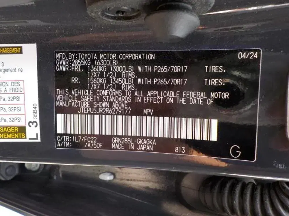 2024 Toyota 4Runner TRD Off Road
