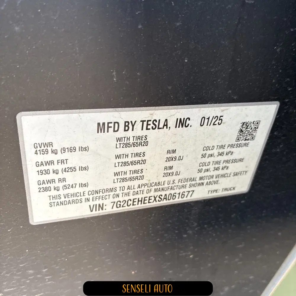 2025 Tesla Cybertruck CyberBeast