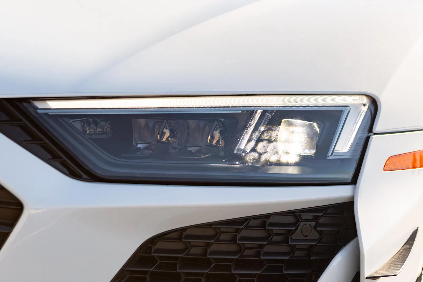 2020 Audi R8 V10 Coupe - Carbon Exterior and Interior Packages, Express Red Diamond-Stitch Full Leather Interior