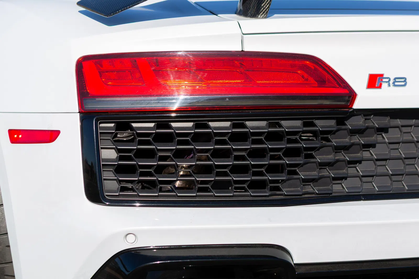 2020 Audi R8 V10 Coupe - Carbon Exterior and Interior Packages, Express Red Diamond-Stitch Full Leather Interior