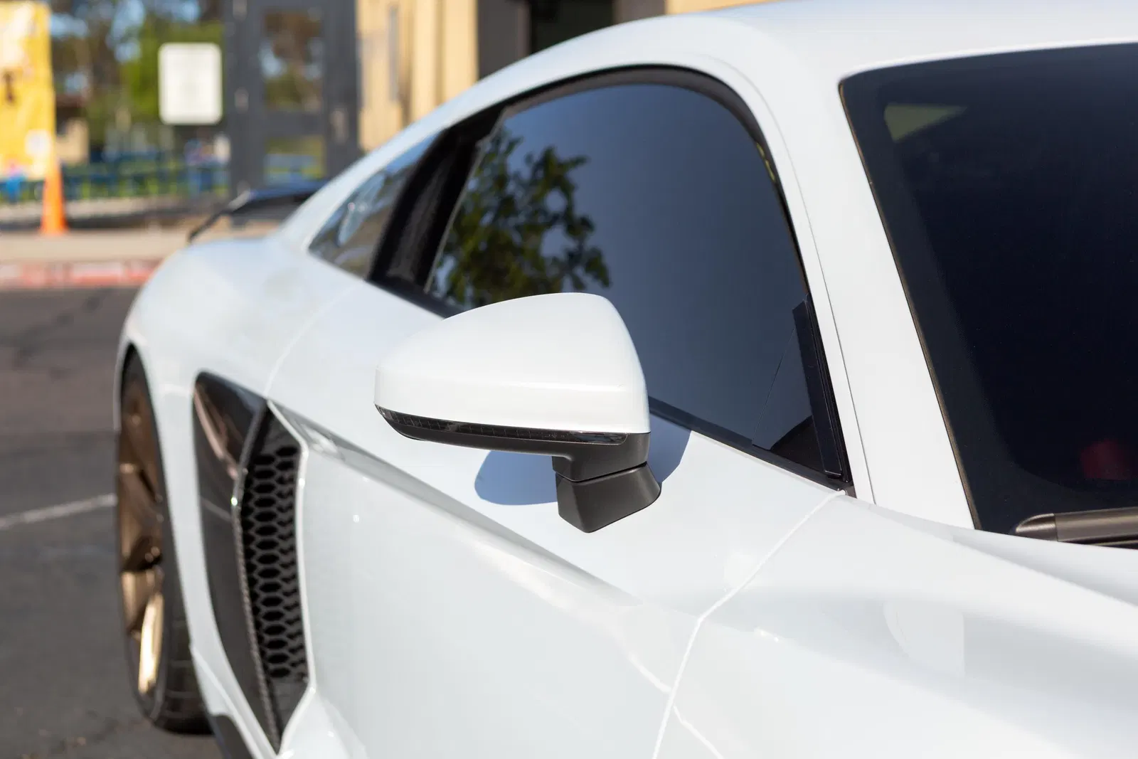 2020 Audi R8 V10 Coupe - Carbon Exterior and Interior Packages, Express Red Diamond-Stitch Full Leather Interior