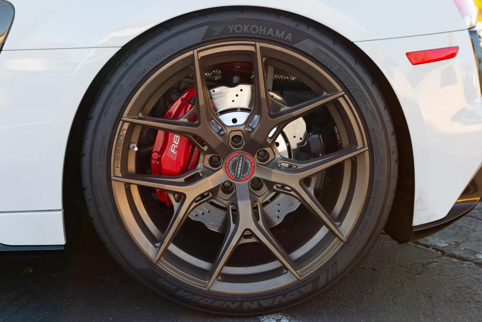 2020 Audi R8 V10 Coupe - Carbon Exterior and Interior Packages, Express Red Diamond-Stitch Full Leather Interior