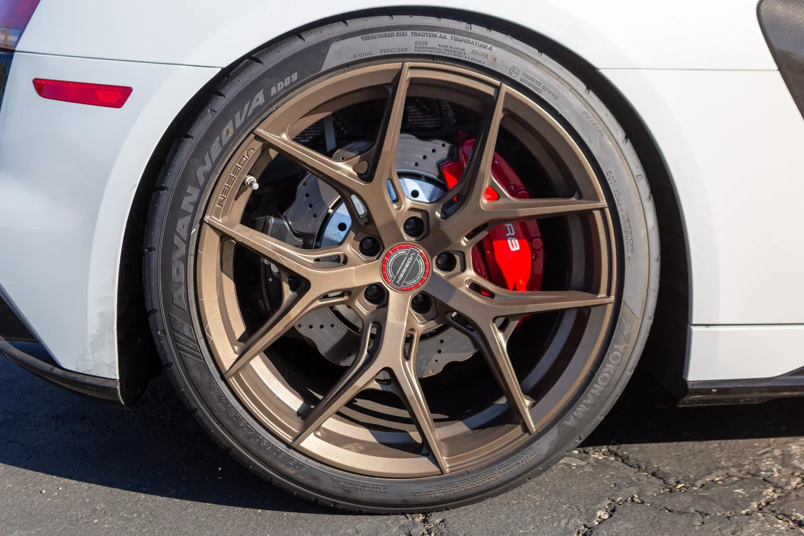 2020 Audi R8 V10 Coupe - Carbon Exterior and Interior Packages, Express Red Diamond-Stitch Full Leather Interior