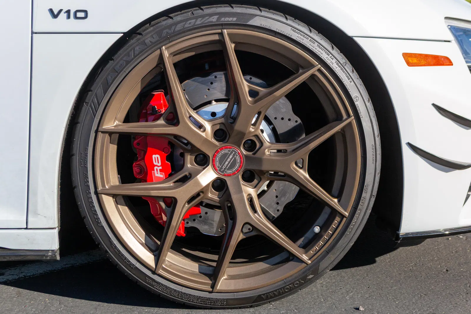2020 Audi R8 V10 Coupe - Carbon Exterior and Interior Packages, Express Red Diamond-Stitch Full Leather Interior