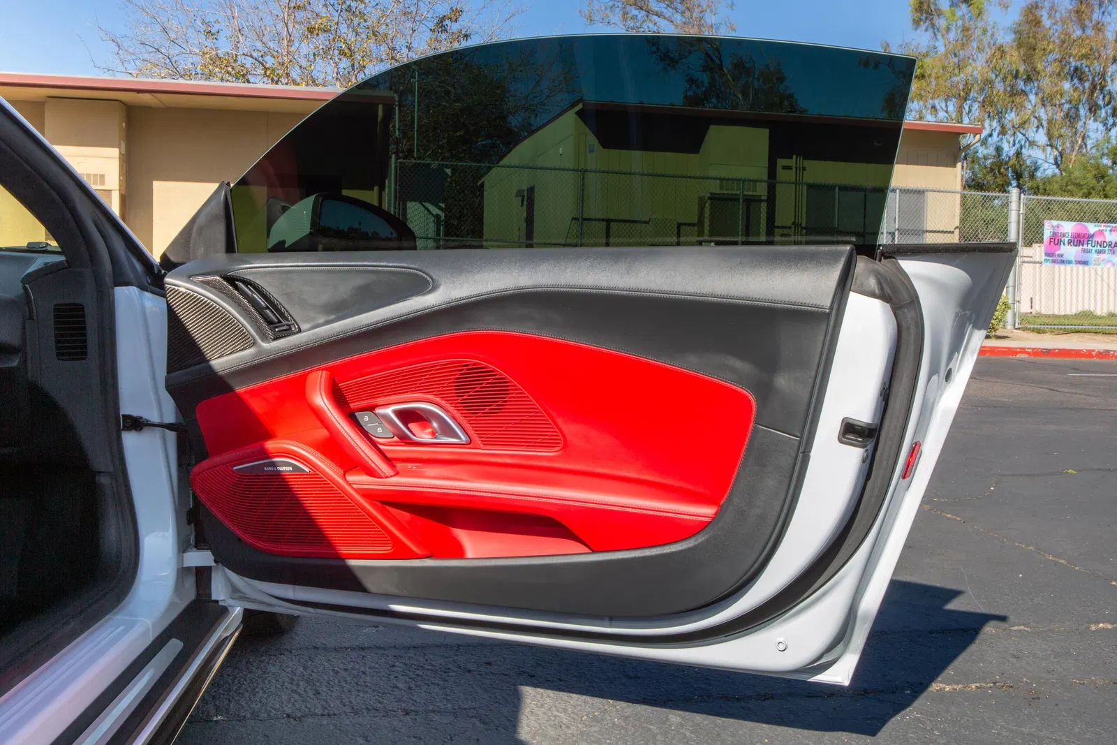 2020 Audi R8 V10 Coupe - Carbon Exterior and Interior Packages, Express Red Diamond-Stitch Full Leather Interior