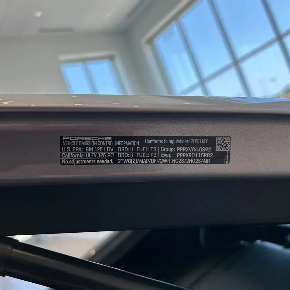 2023 Porsche 718 Cayman GT4 RS