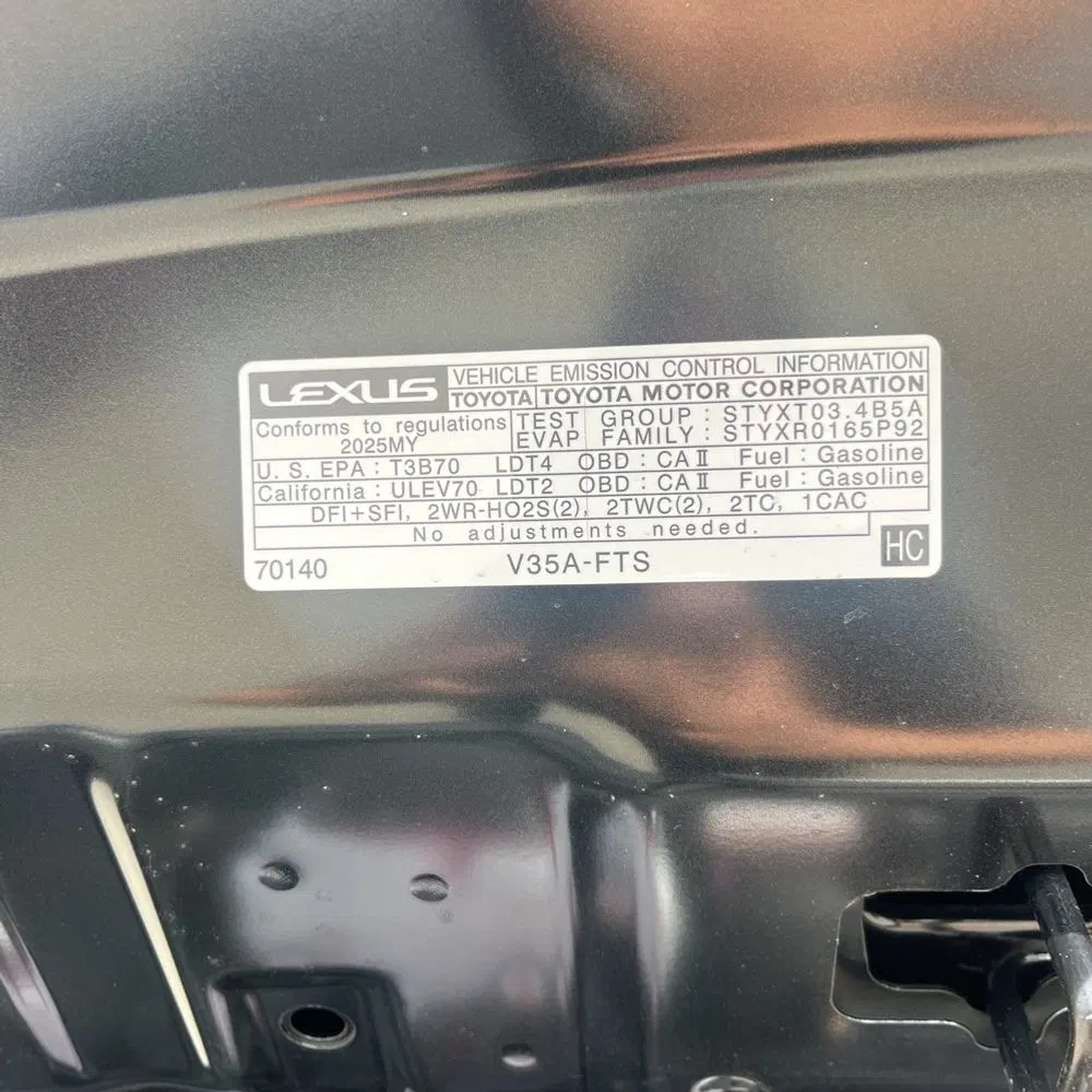 2025 Lexus LX 600 Luxury