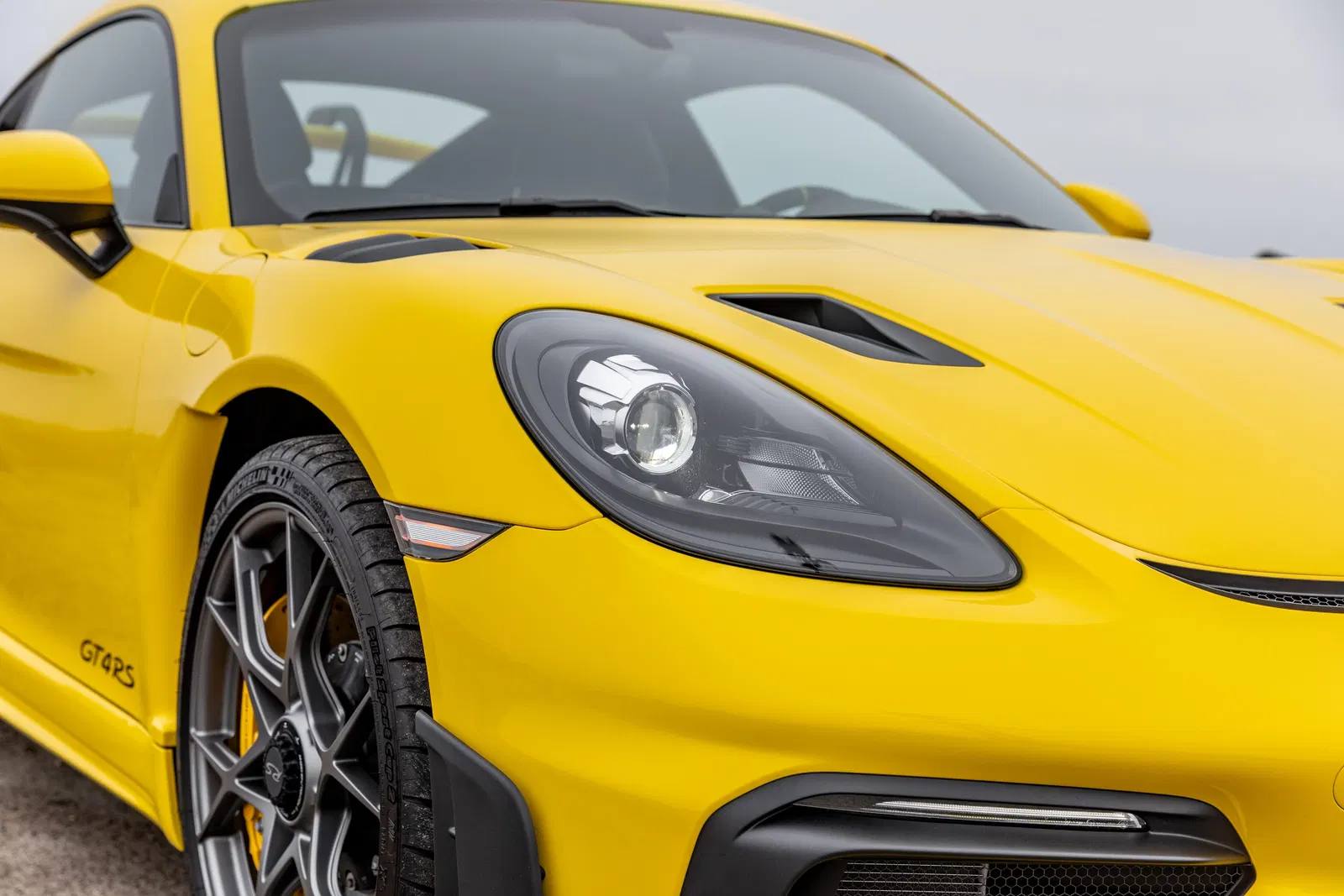 2023 Porsche 718 Cayman GT4 RS - 493-hp Flat-6, Ceramic Composite Brakes, Racing Yellow, Reviewed by Kennan from Cars & Bids
