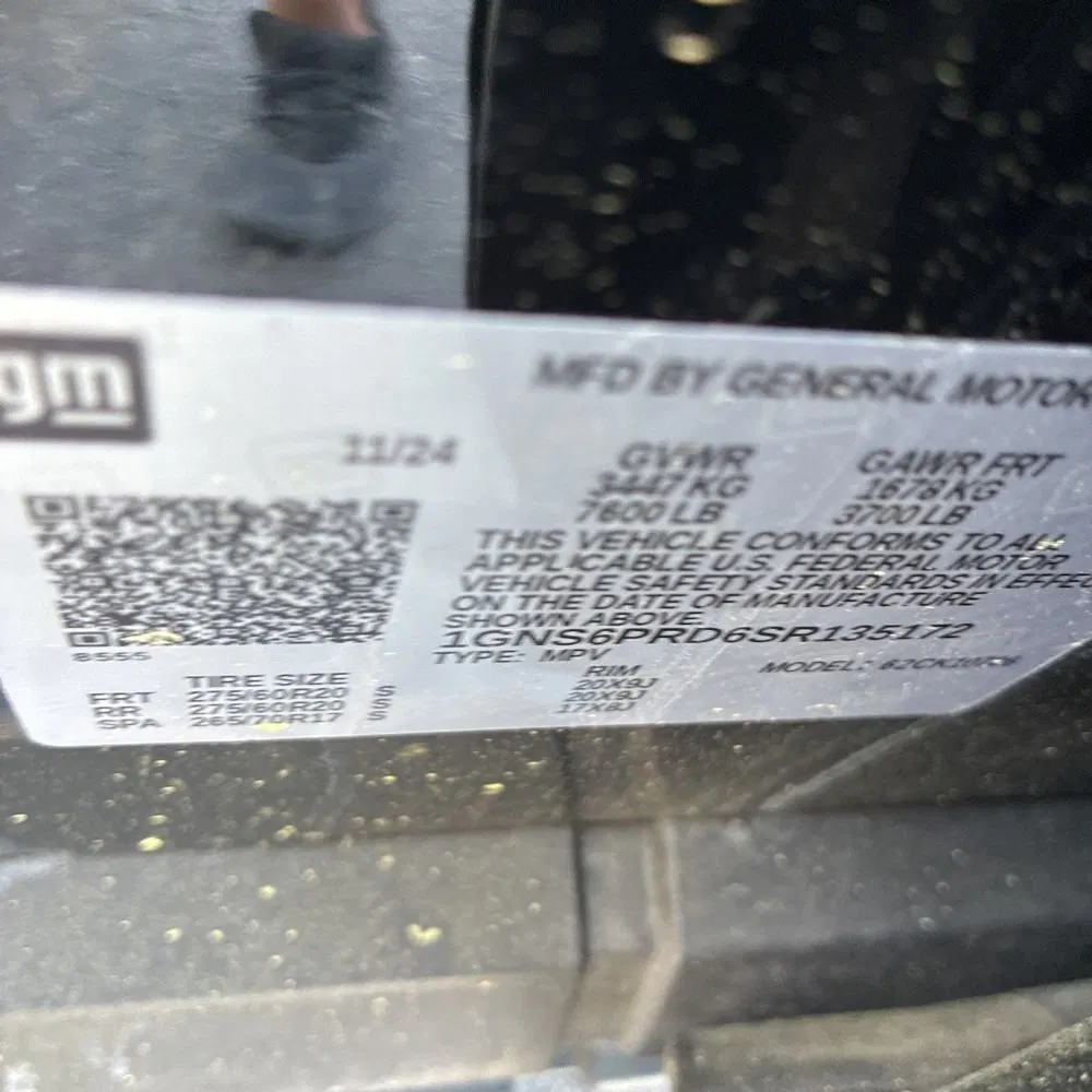 2025 Chevrolet Tahoe Z71
