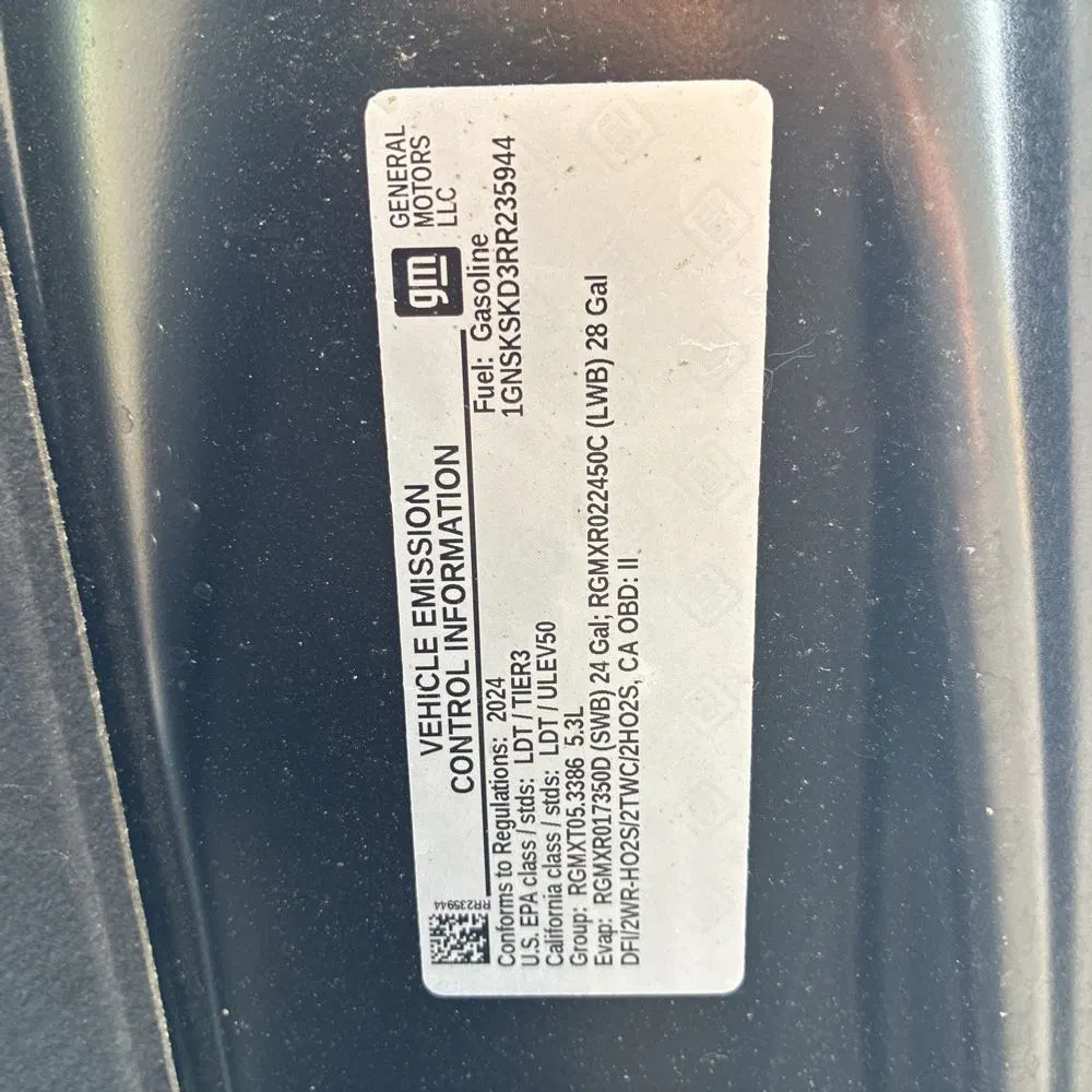 2024 Chevrolet Tahoe Premier