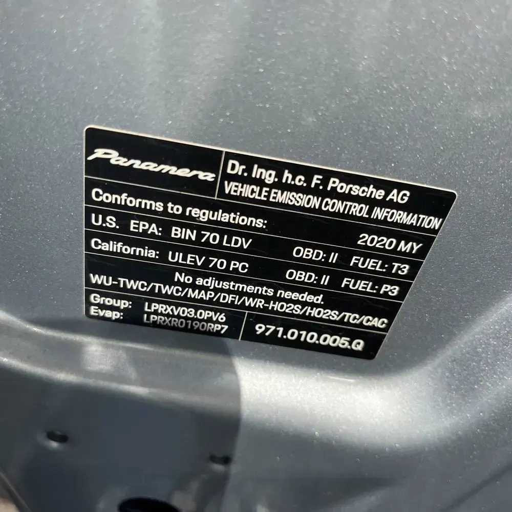 2020 Porsche Panamera Base