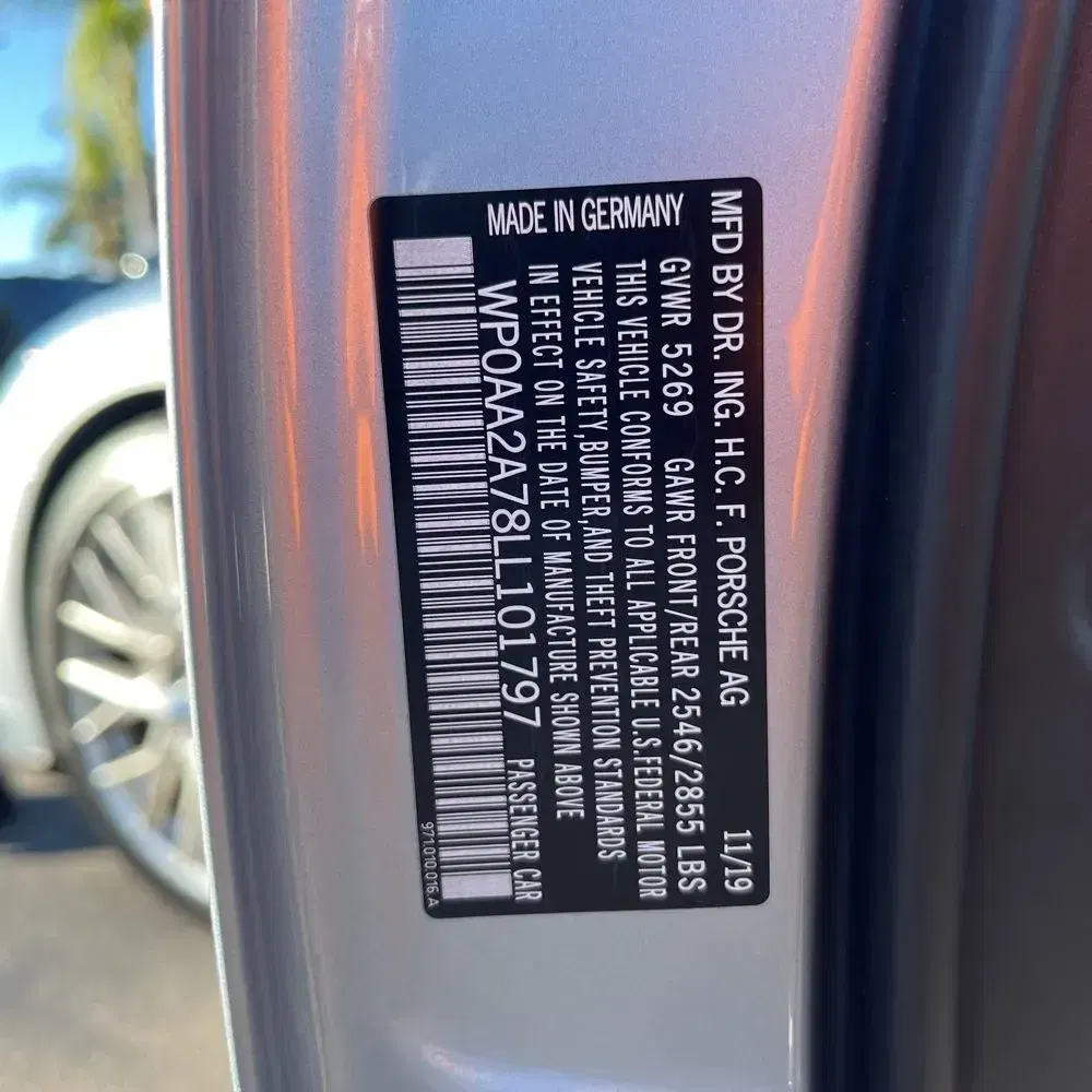2020 Porsche Panamera Base