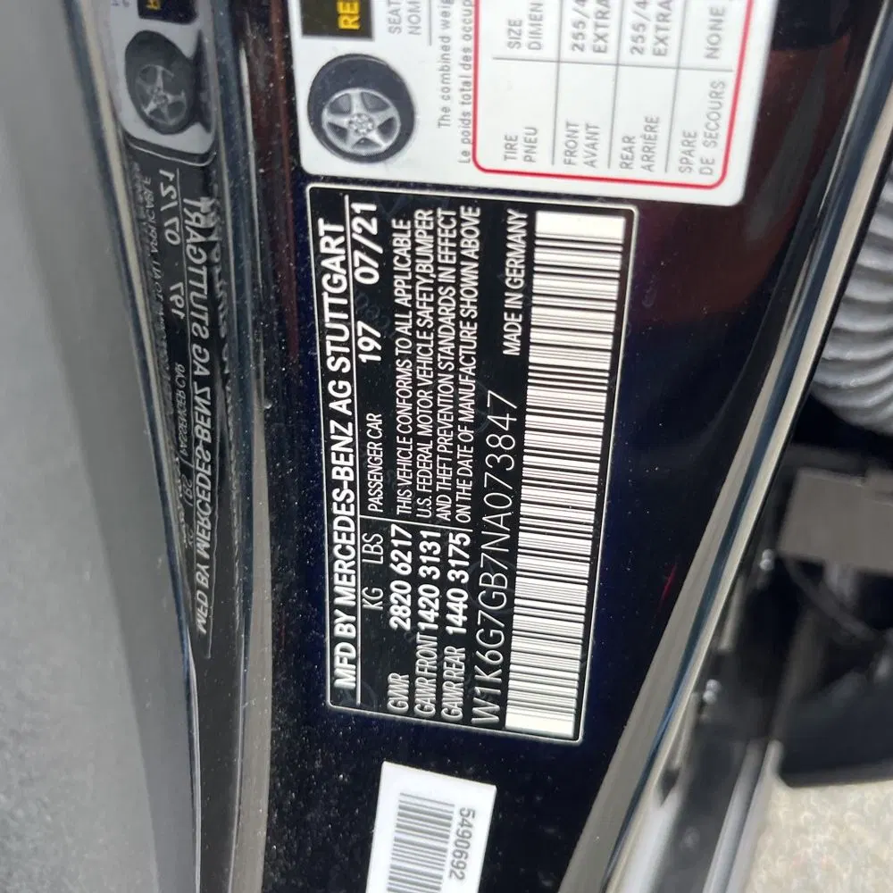 2022 Mercedes-Benz S-Class S 580 4MATIC
