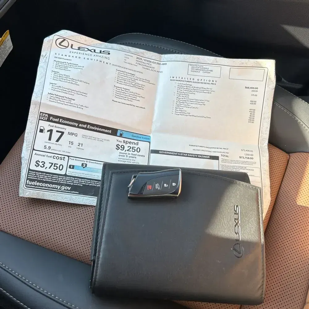 2025 Lexus GX 550 Premium+