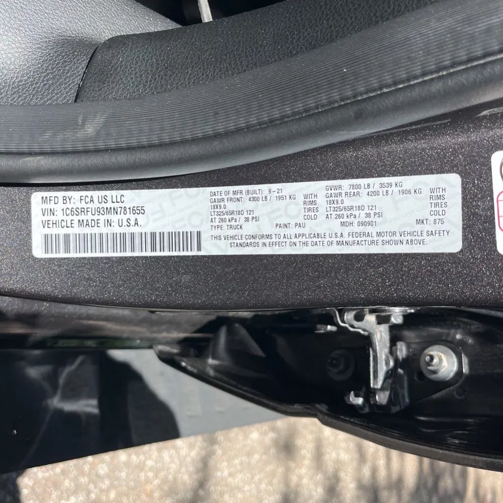 2021 Ram 1500 TRX