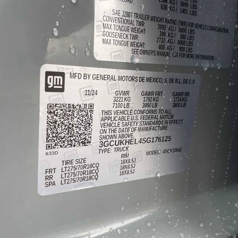 2025 Chevrolet Silverado 1500 ZR2