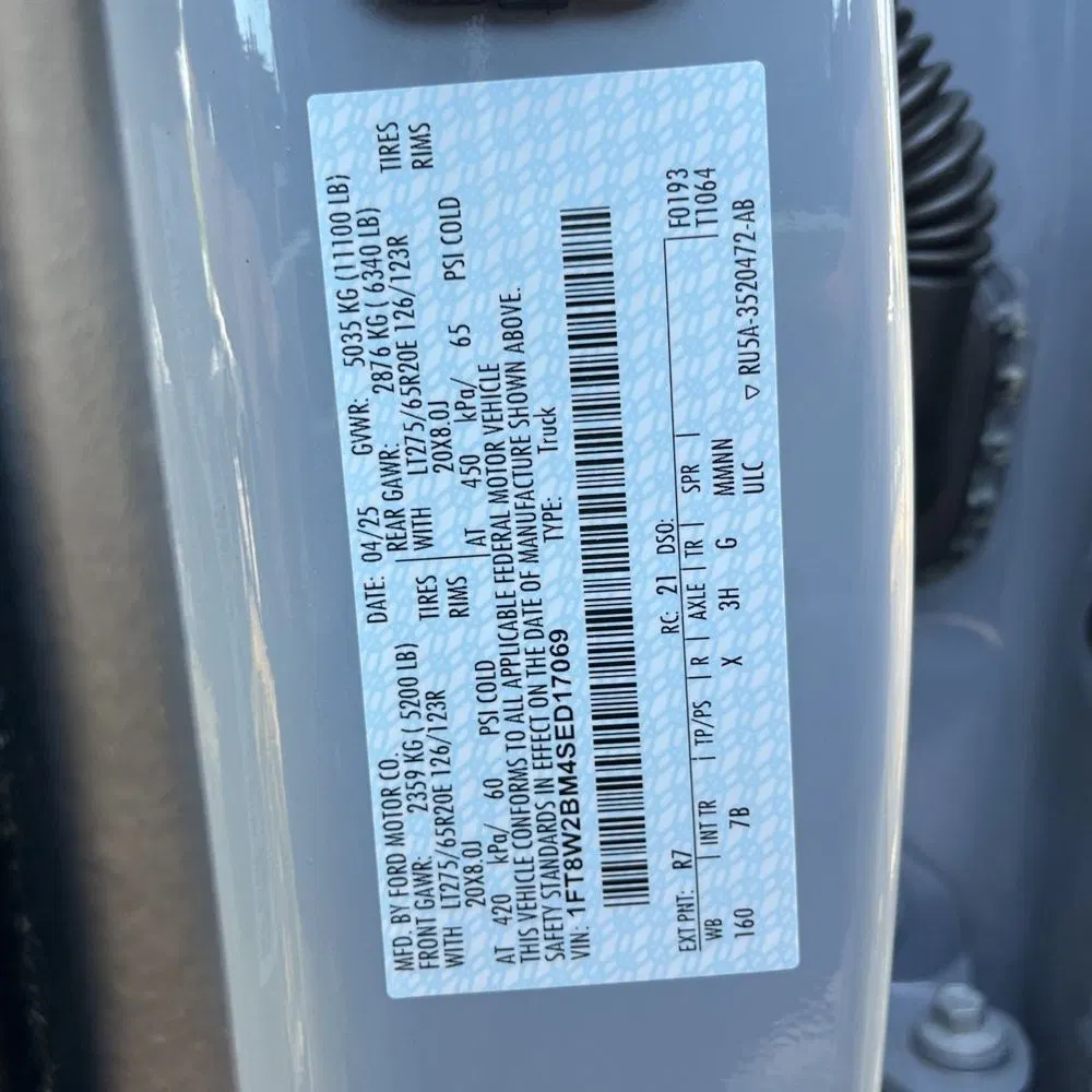 2025 Ford F-250 Super Duty Platinum