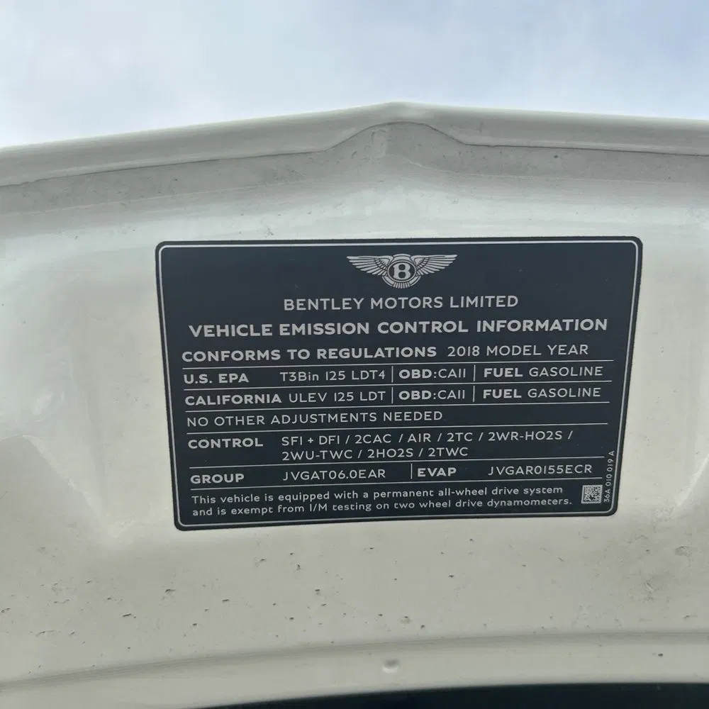 2018 Bentley Bentayga Base