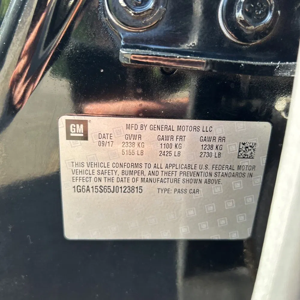 2018 Cadillac CTS-V Base
