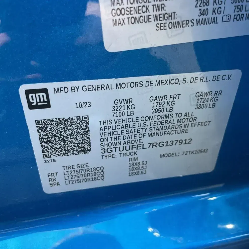 2024 GMC Sierra 1500 AT4X