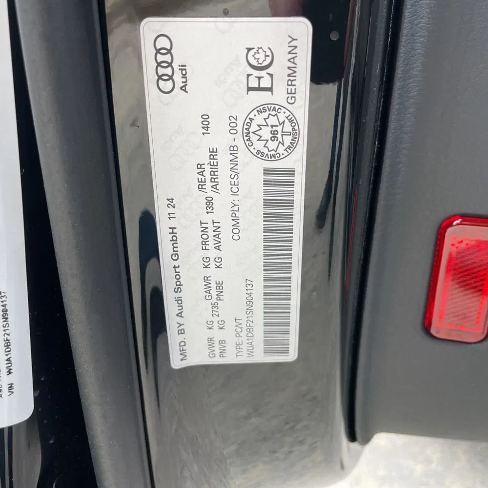 2025 Audi RS 6 Performance