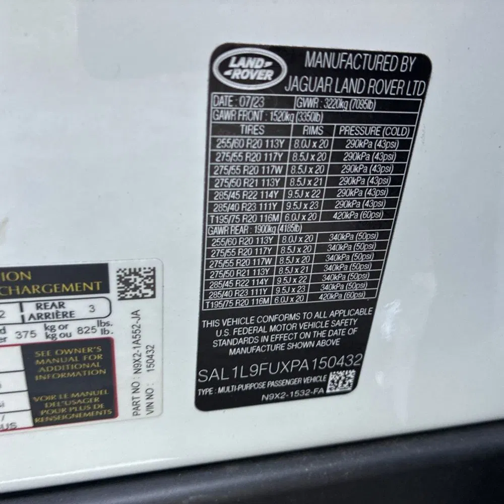 2023 Land Rover Range Rover Sport SE DYN