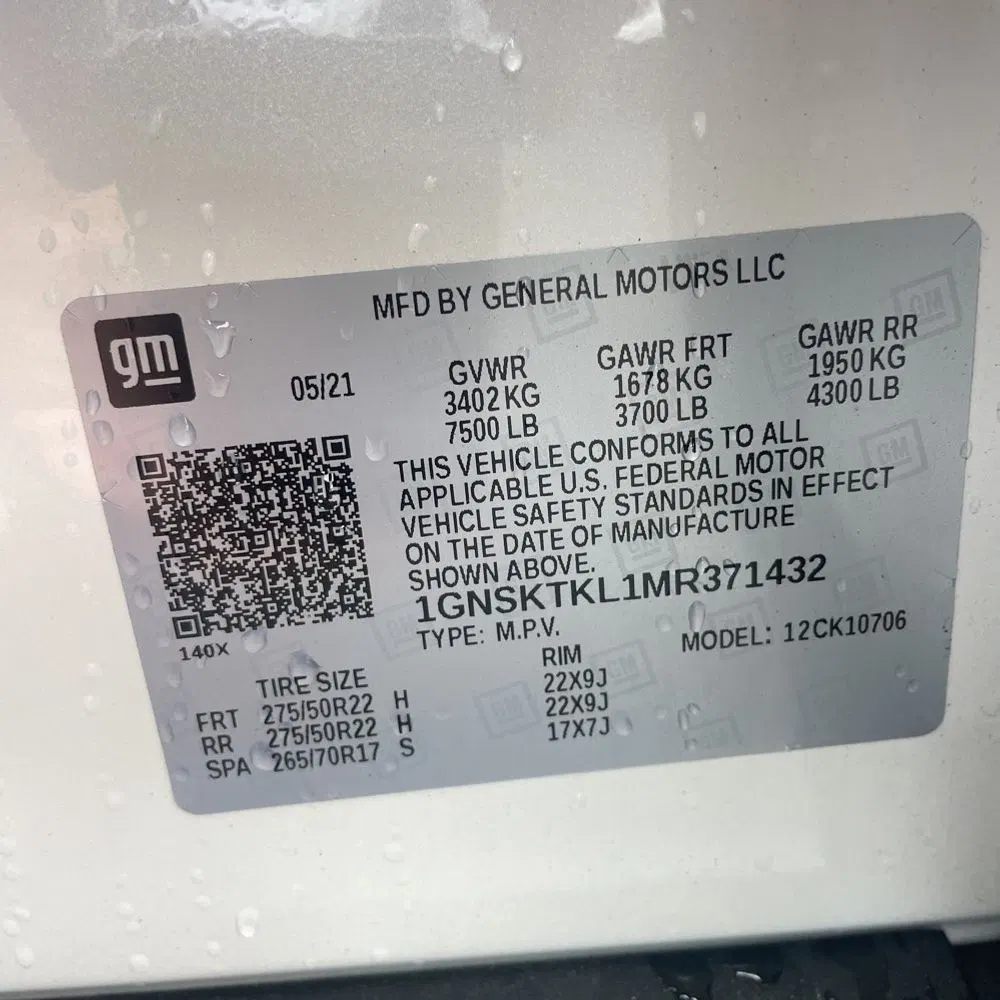 2021 Chevrolet Tahoe High Country