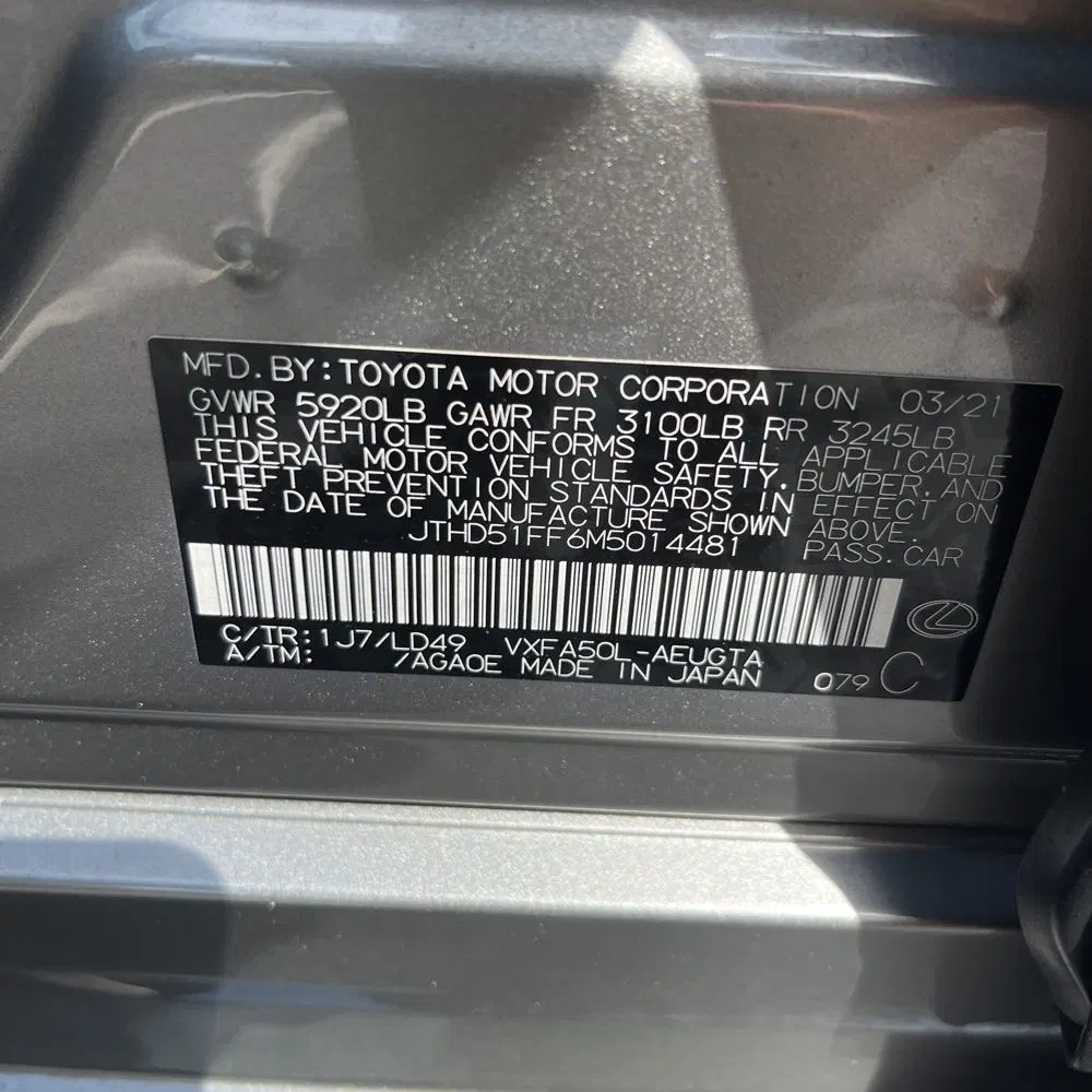 2021 Lexus LS 500 Base