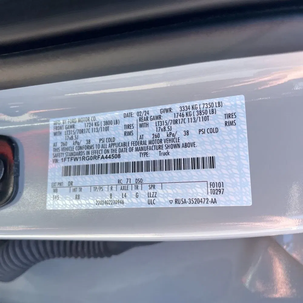 2024 Ford F-150 Raptor
