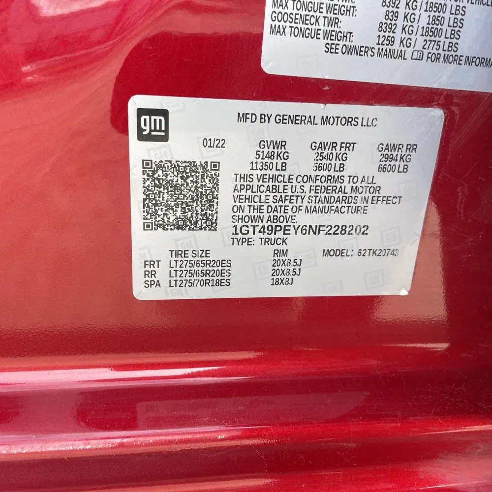 2022 GMC Sierra 2500HD AT4