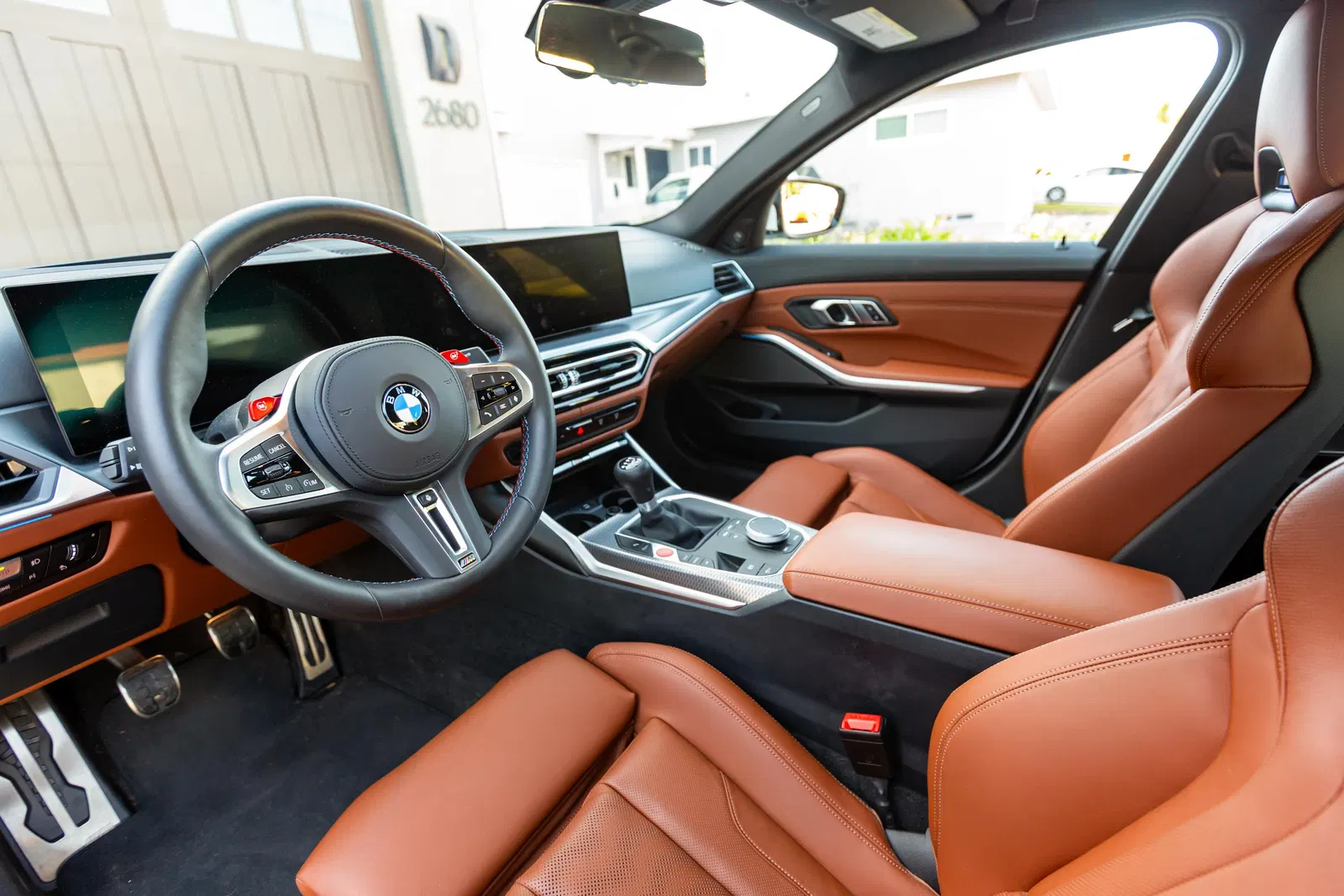 2023 BMW M3 - ~1,600 Miles, 6-Speed Manual, Executive Package, Tartufo Interior