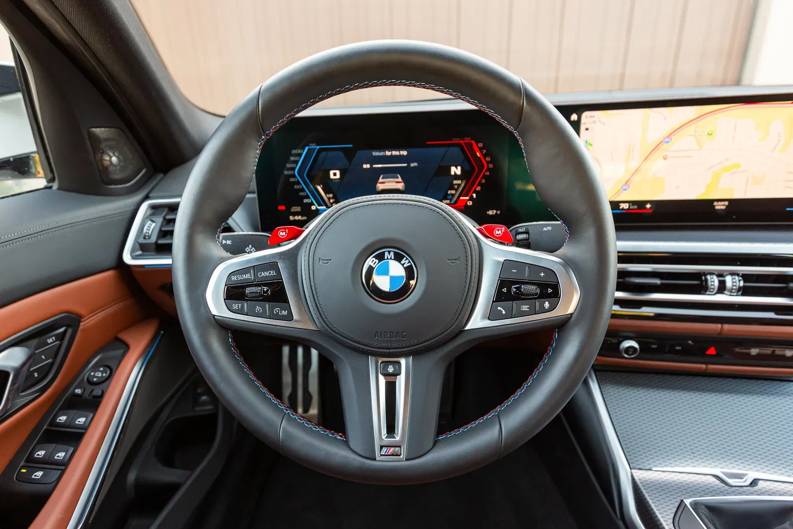 2023 BMW M3 - ~1,600 Miles, 6-Speed Manual, Executive Package, Tartufo Interior