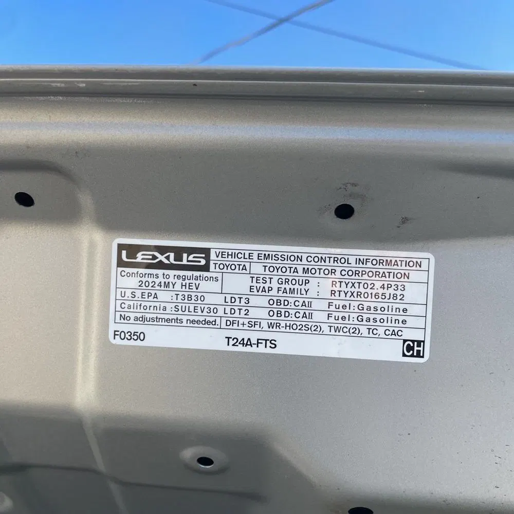 2024 Lexus TX 500h F SPORT Performance Premium